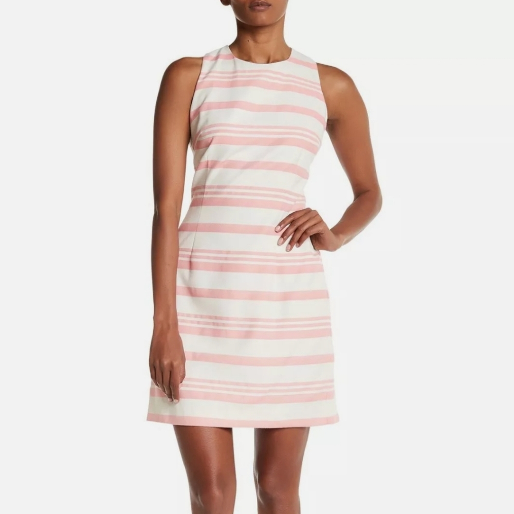 NWT cupcakes & cashmere striped A-line mini dress